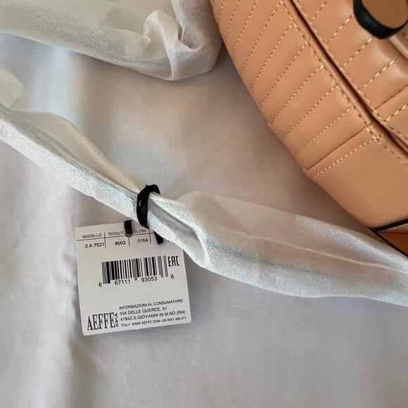 SS22 MOSCHINO Couture Jeremy Scott Peach Heart Shaped Leather Biker Jacket Bag - Picture 14 of 14